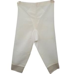Sears Vintage‎ Deadstock White Shapewear Girdle Above Knee Retro Lingerie Pinup